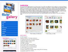 Tablet Screenshot of flickr-gallery.com